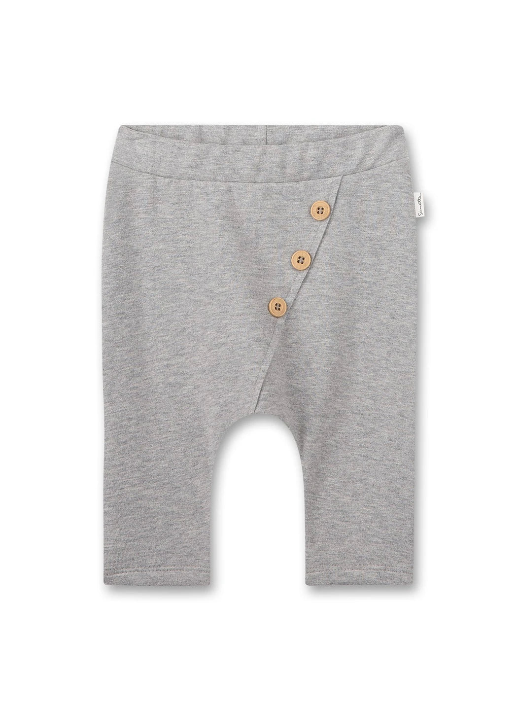 Pantalone GRIGIO MELANGE (2/4 e  4/6 mesi)