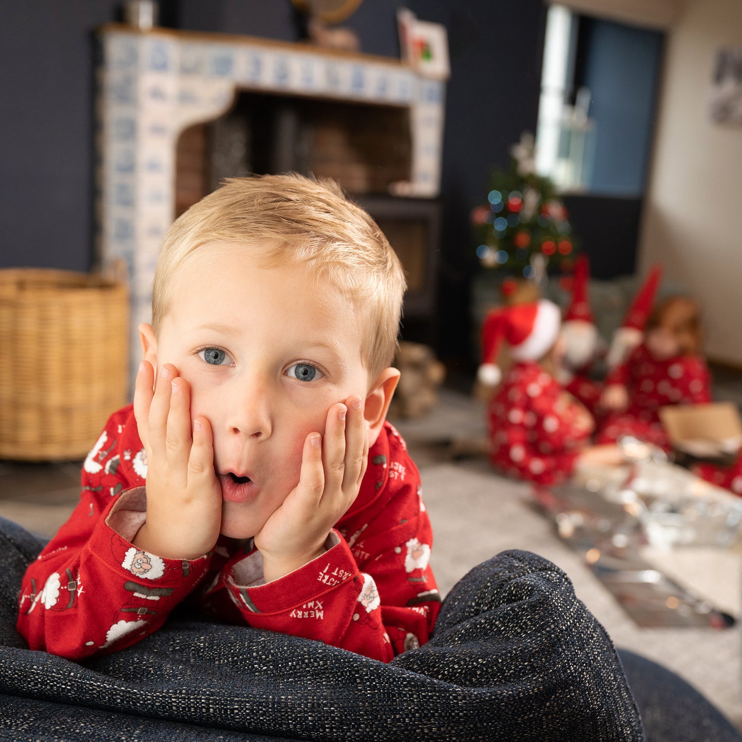 Pigiama Unisex "Buon Natale" in Flanella di Cotone