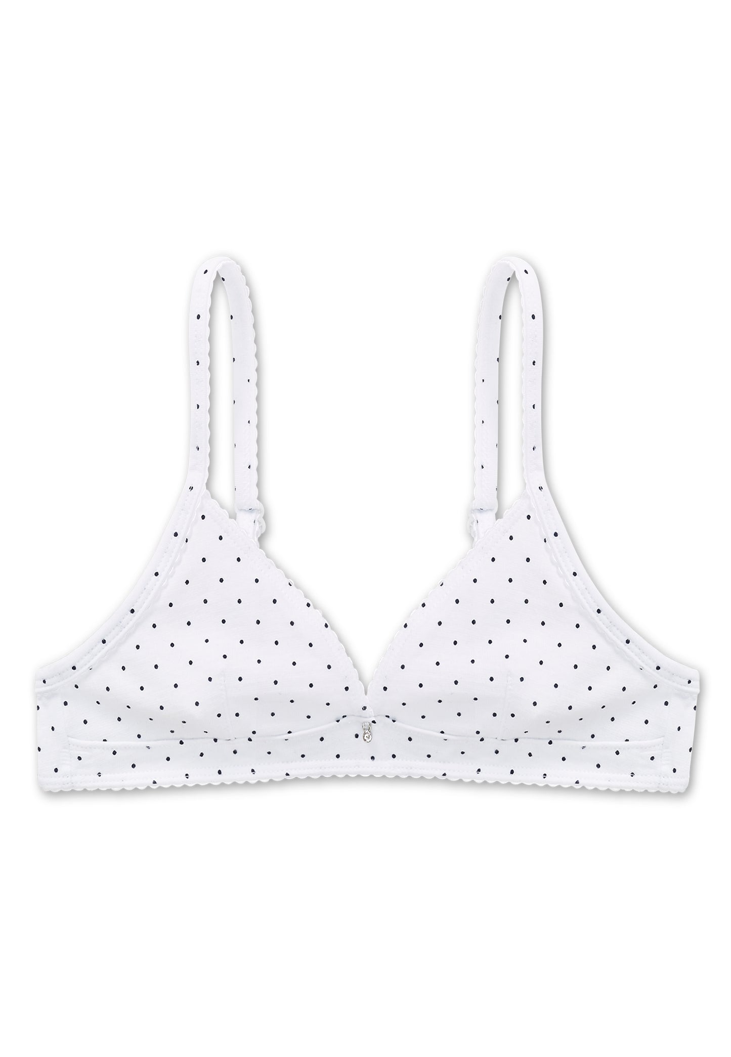 Reggiseno Pois in Cotone Organico