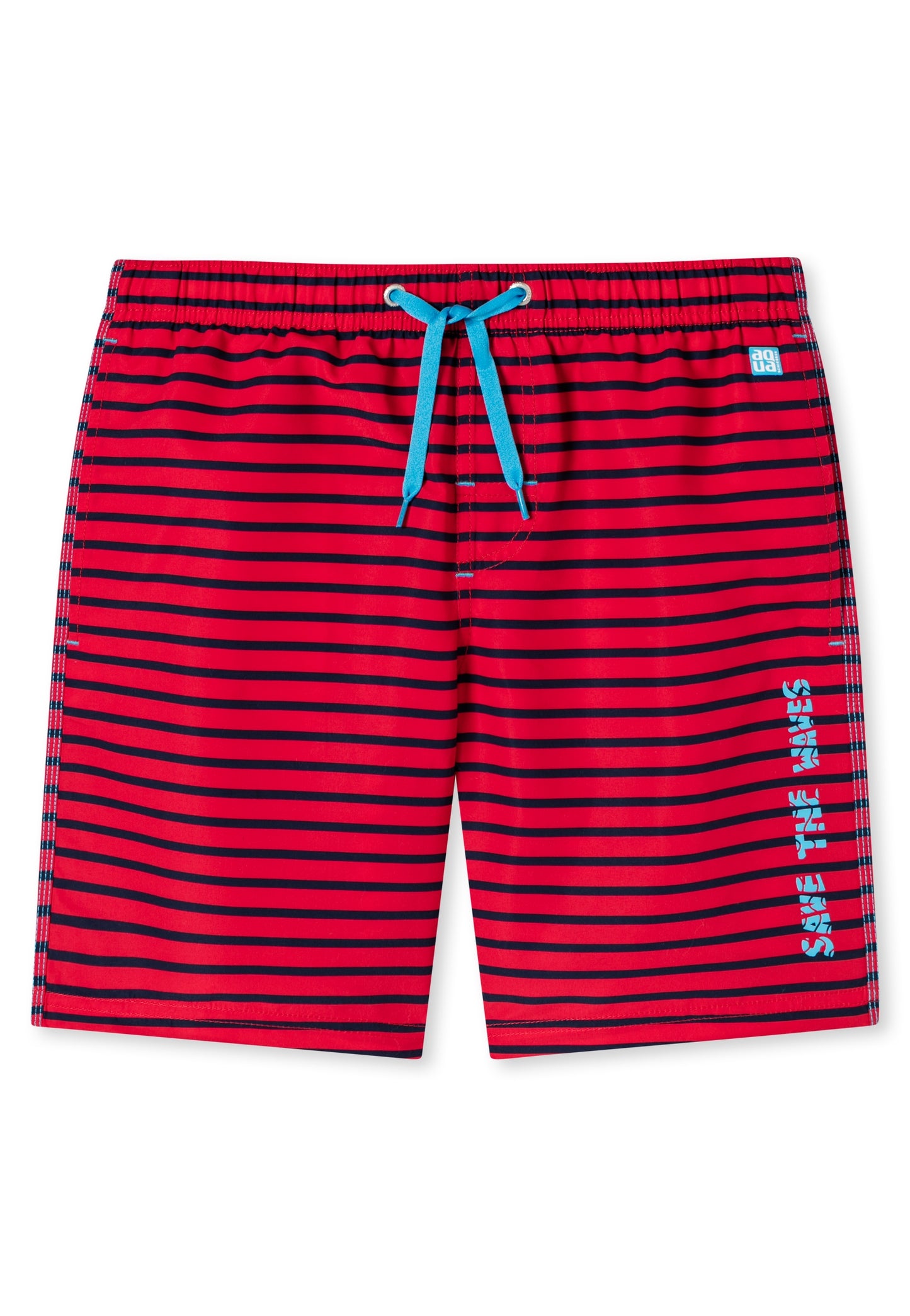 Rot/blaue Schwimmboxershorts für Jungen