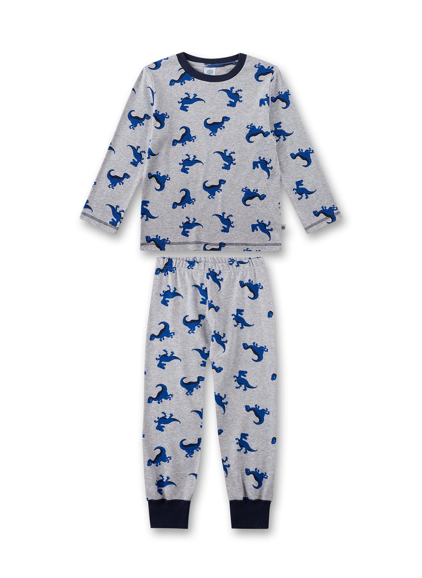 Long Dinosaur Pajamas in Organic Cotton -233321-