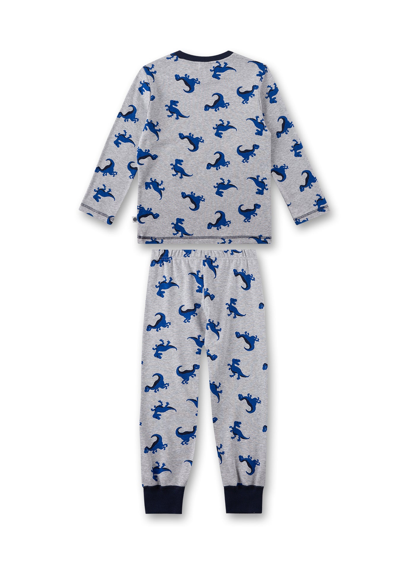 Langer Dinosaurier-Pyjama aus Bio-Baumwolle -233321-