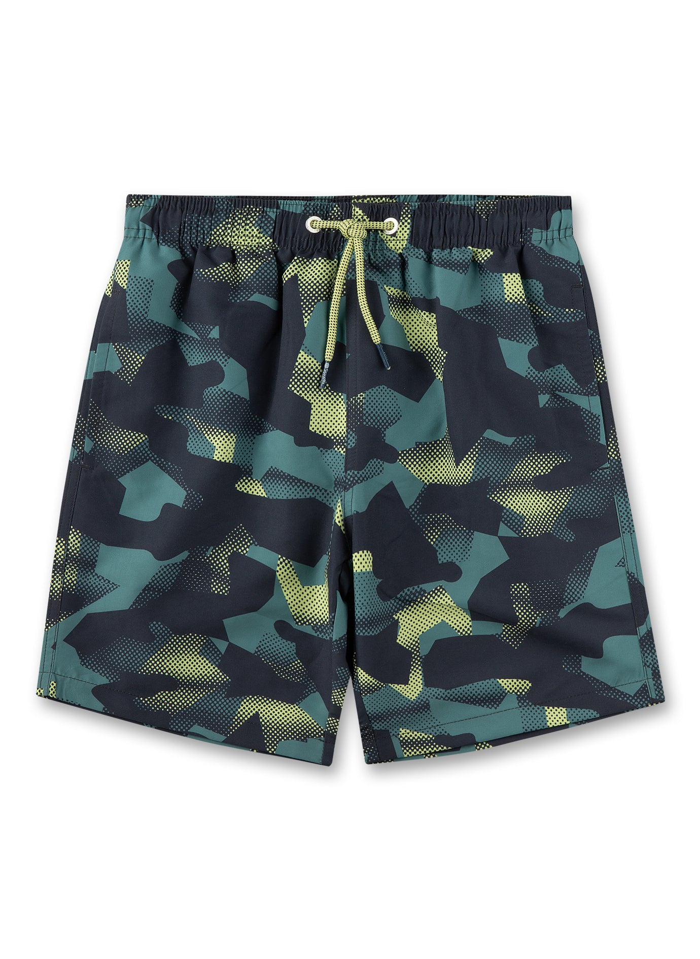 Dark Slade Boy's Swim Boxer in Recycled Polyester