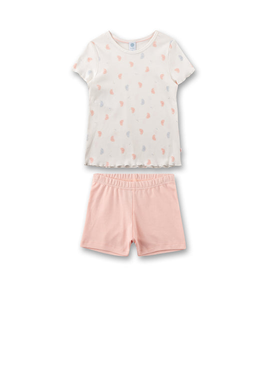 Short Butterfly Pajamas in Organic Cotton -221978-