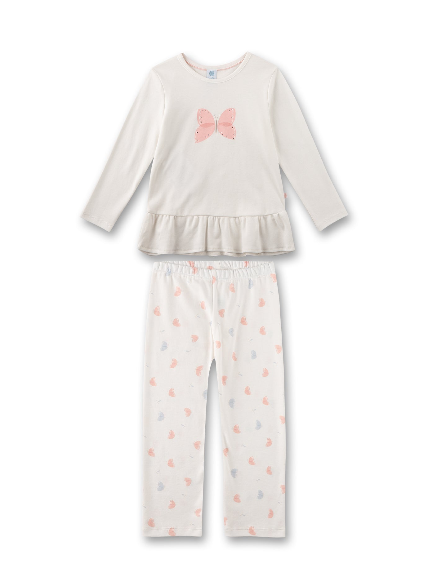 Long Butterfly Pajamas in Organic Cotton -233296-