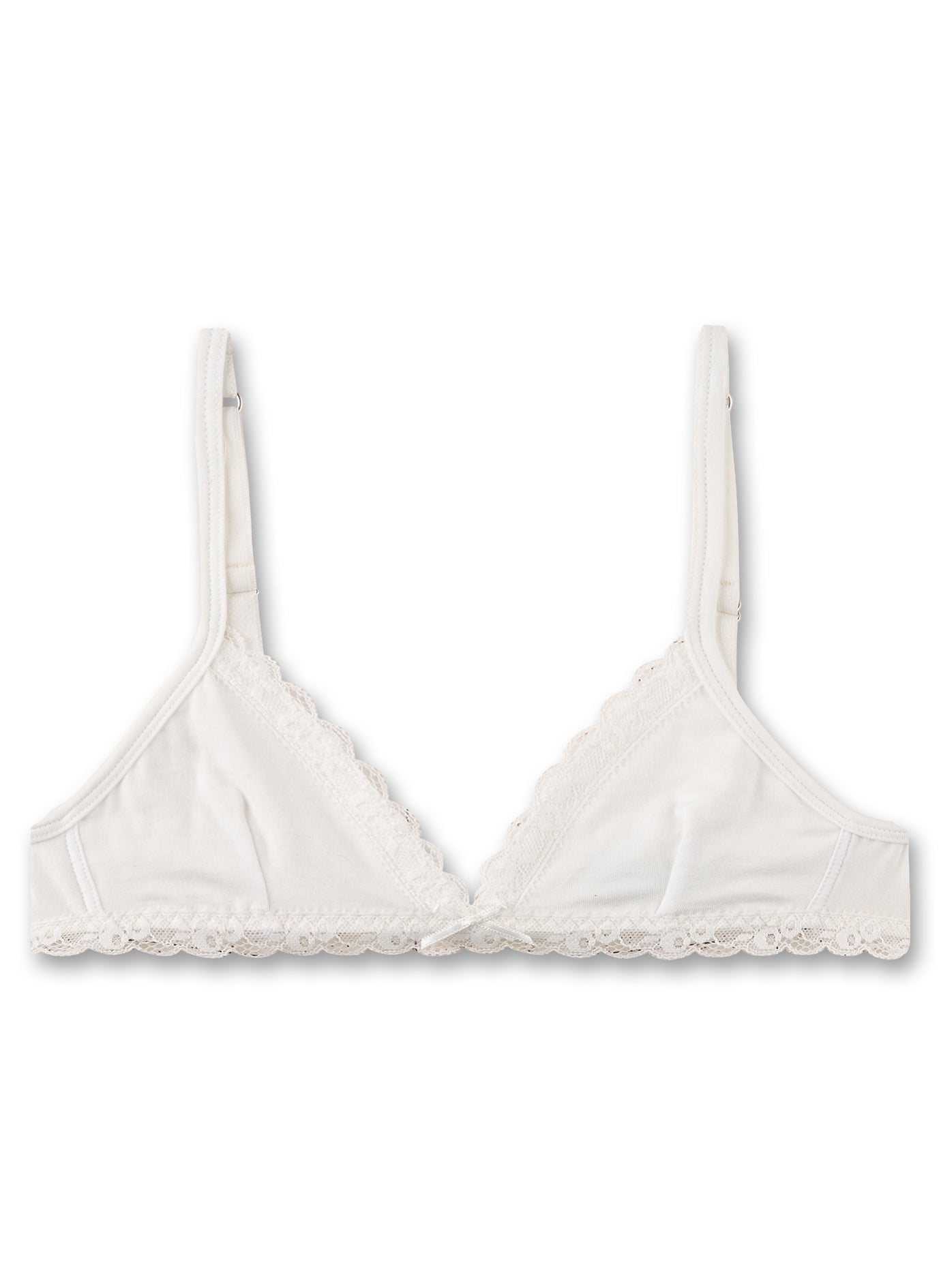 Nuvola/Lace Bra in Organic Cotton and Modal