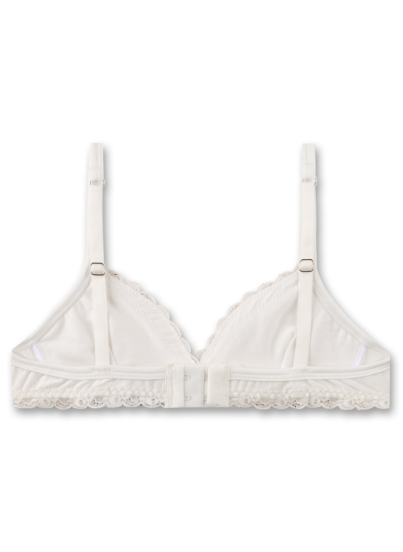 Nuvola/Lace Bra in Organic Cotton and Modal