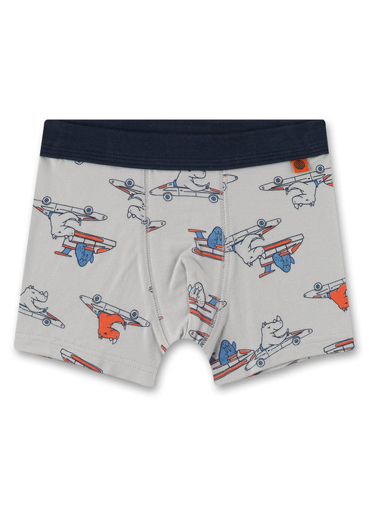 Baby-Nashorn- und Walross-Boxershorts aus Bio-Baumwolle