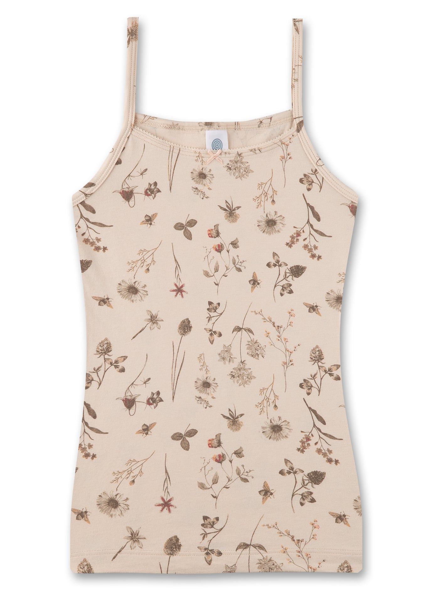 Romantic Girl's Tank Top in Organic Cotton