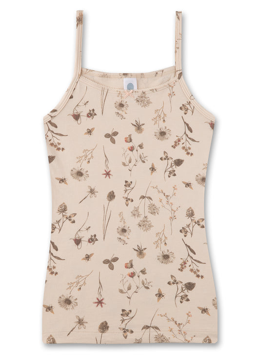 Romantisches Mädchen-Tanktop aus Bio-Baumwolle