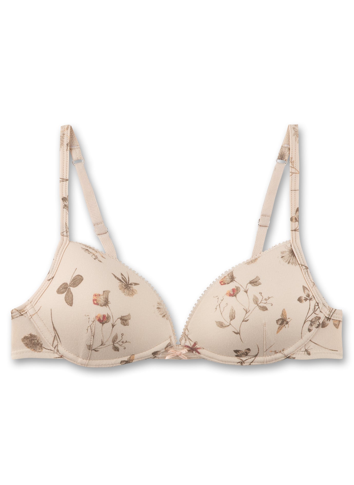 Reggiseno Senza Ferretto Romantic in Cotone Organico