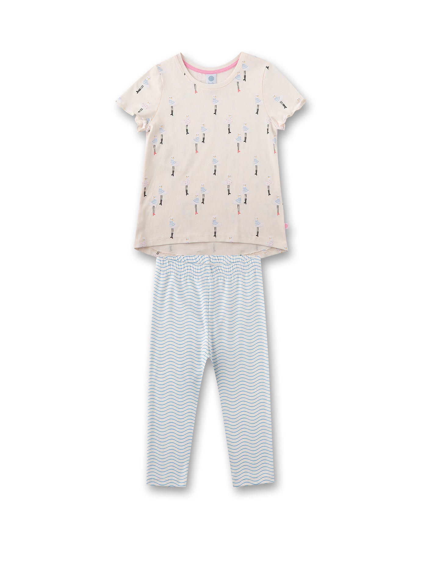 Capri Gabbiani Pyjama aus Bio-Baumwolle -233281-