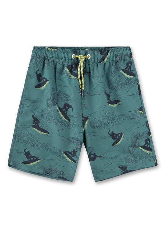 Whales Jungen-Badehose aus recyceltem Polyester