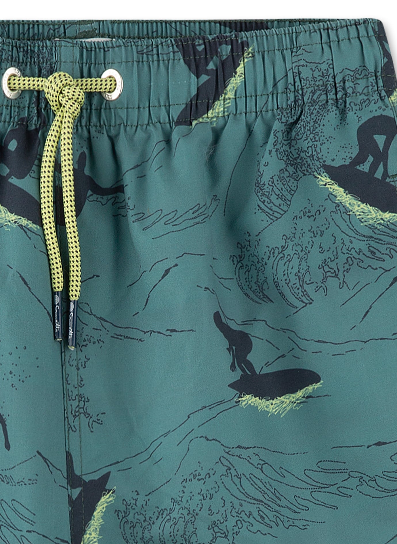 Whales Boy's Swim Trunks in Recycled Polyester