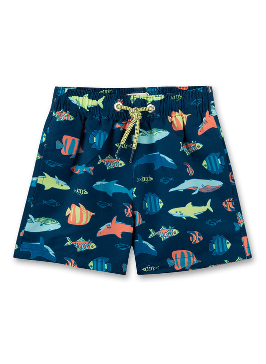 Boy's Swim Trunks in Recycled Polyester