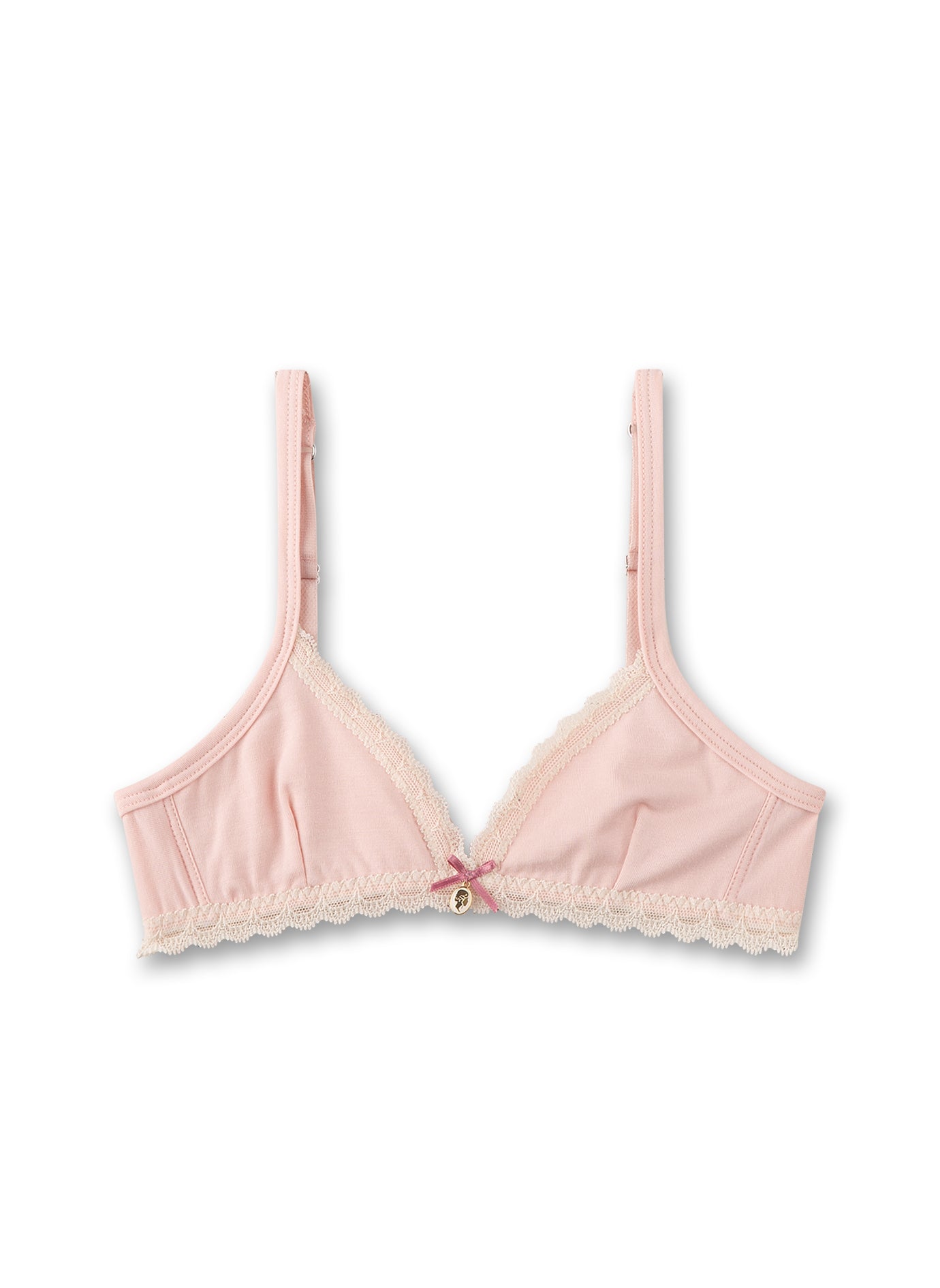 Reggiseno Ragazza "Glamour Rosa" in Cotone Organico e Modal