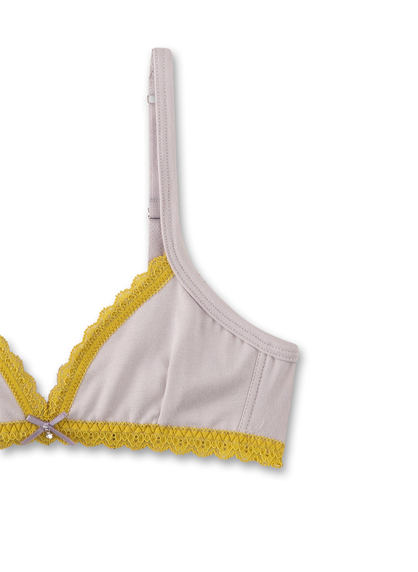 Reggiseno Ragazza "Incanto Lilla" in Cotone Organico e Modal